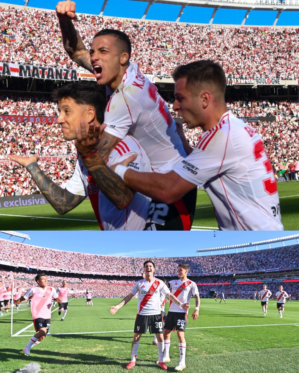 idoloTV's tweet photo. River le ganó El Superclásico a Boca (2-1), en 11 días se enfrenta a Barcelona‼️ https://t.co/TCivv9Unk6