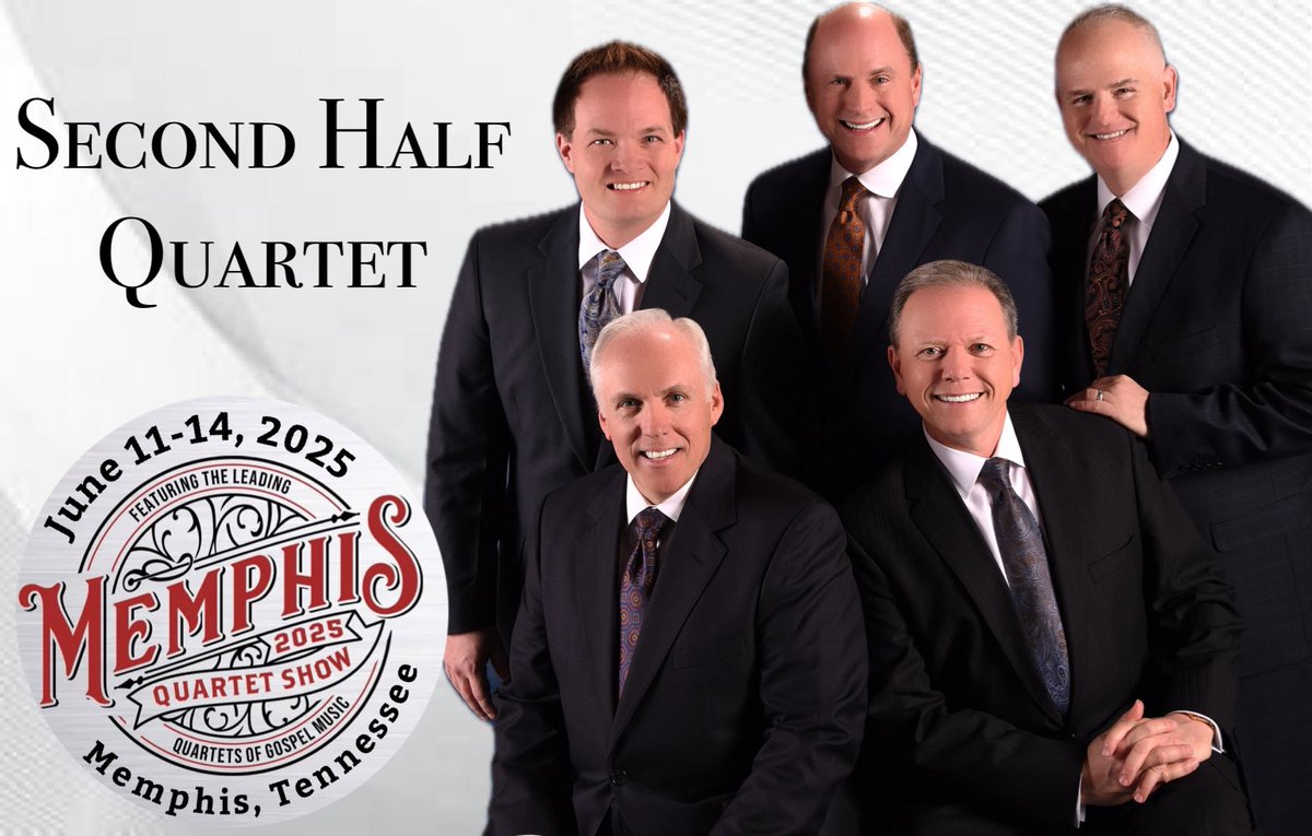 The <a href="/2ndHalfQt/">Second Half Quartet</a> is coming to Memphis!