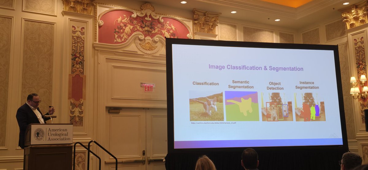 Alastair Lamb (@lambalastair) on Twitter photo Nice summary of Artificial Intelligence >> Machine Learning >> Deep Learning from <a href="/michael_gorin/">Michael Gorin, M.D.</a>
to kick off <a href="/BJUIjournal/">BJU International</a> session at #AUA25
Will image segmentation CNNs provide answer to IDing "potentially lethal" prostate cancer (on MRI or histology)? I think so!
#SPACE_Study Nice summary of Artificial Intelligence >> Machine Learning >> Deep Learning from <a href="/michael_gorin/">Michael Gorin, M.D.</a>
to kick off <a href="/BJUIjournal/">BJU International</a> session at #AUA25
Will image segmentation CNNs provide answer to IDing "potentially lethal" prostate cancer (on MRI or histology)? I think so!
#SPACE_Study