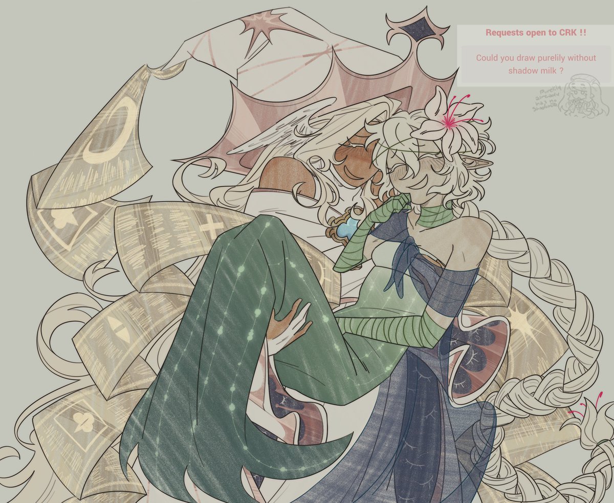 PVLoveBot's tweet image. Over and over again ♡ 
(Ty for request!! 🫶🏽)
#Purelily #CookieRunKingdom 👭