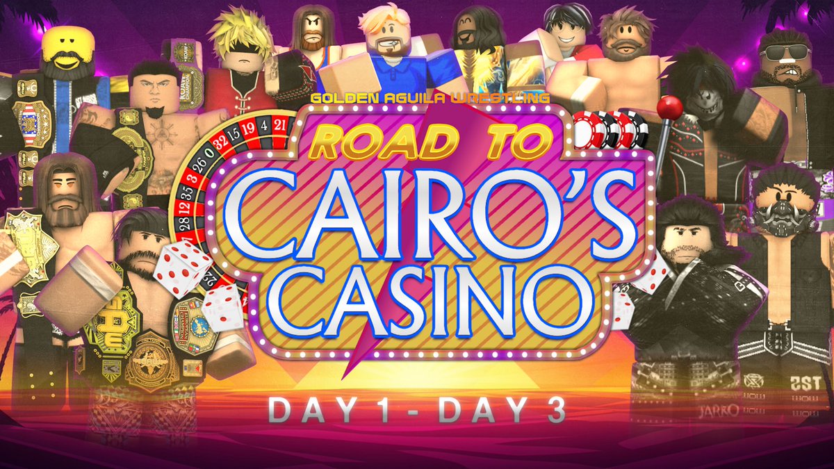 golden_aguila's tweet photo. We’re getting closer to GAW’s first PPV of the year, Cairo’s Casino! 

Before the big night, the Road to Cairo’s Casino will run for 3 days. The date for Day 1 will be announced soon. Stay tuned!

#GAW #GAWCC https://t.co/yH7ngXX8B6