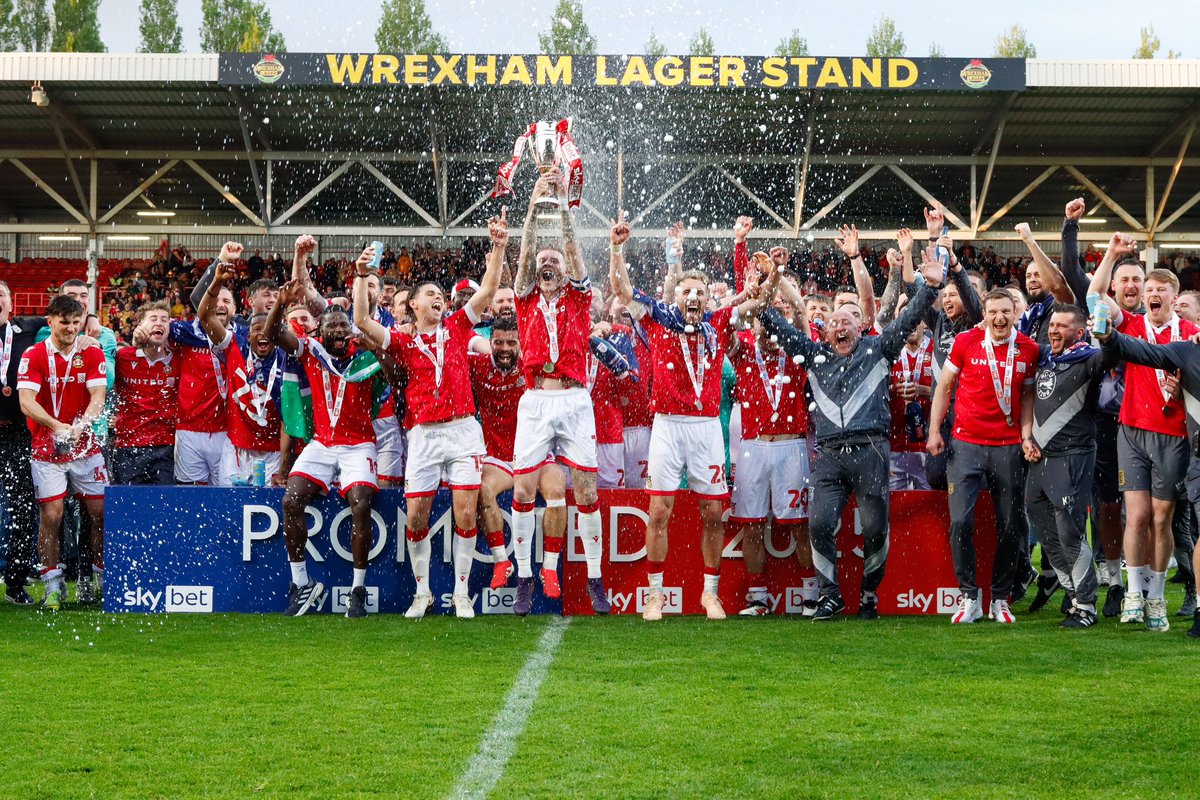 Wrexham_AFC's tweet image. We’re only getting started 🫡

🔴⚪️ #WxmAFC
