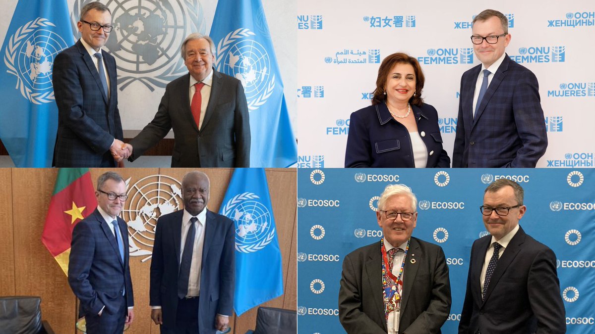 UN Human Rights Council (@un_hrc) on Twitter photo Human Rights Council President Jürg Lauber concluded a one-week mission at <a href="/UN/">United Nations</a> headquarters in New York.
"The work of the <a href="/UN_HRC/">UN Human Rights Council</a> is not just about Geneva, but also about decisions taken in key United Nations bodies in New York," he told UN officials, States and civil society. Human Rights Council President Jürg Lauber concluded a one-week mission at <a href="/UN/">United Nations</a> headquarters in New York.
"The work of the <a href="/UN_HRC/">UN Human Rights Council</a> is not just about Geneva, but also about decisions taken in key United Nations bodies in New York," he told UN officials, States and civil society.