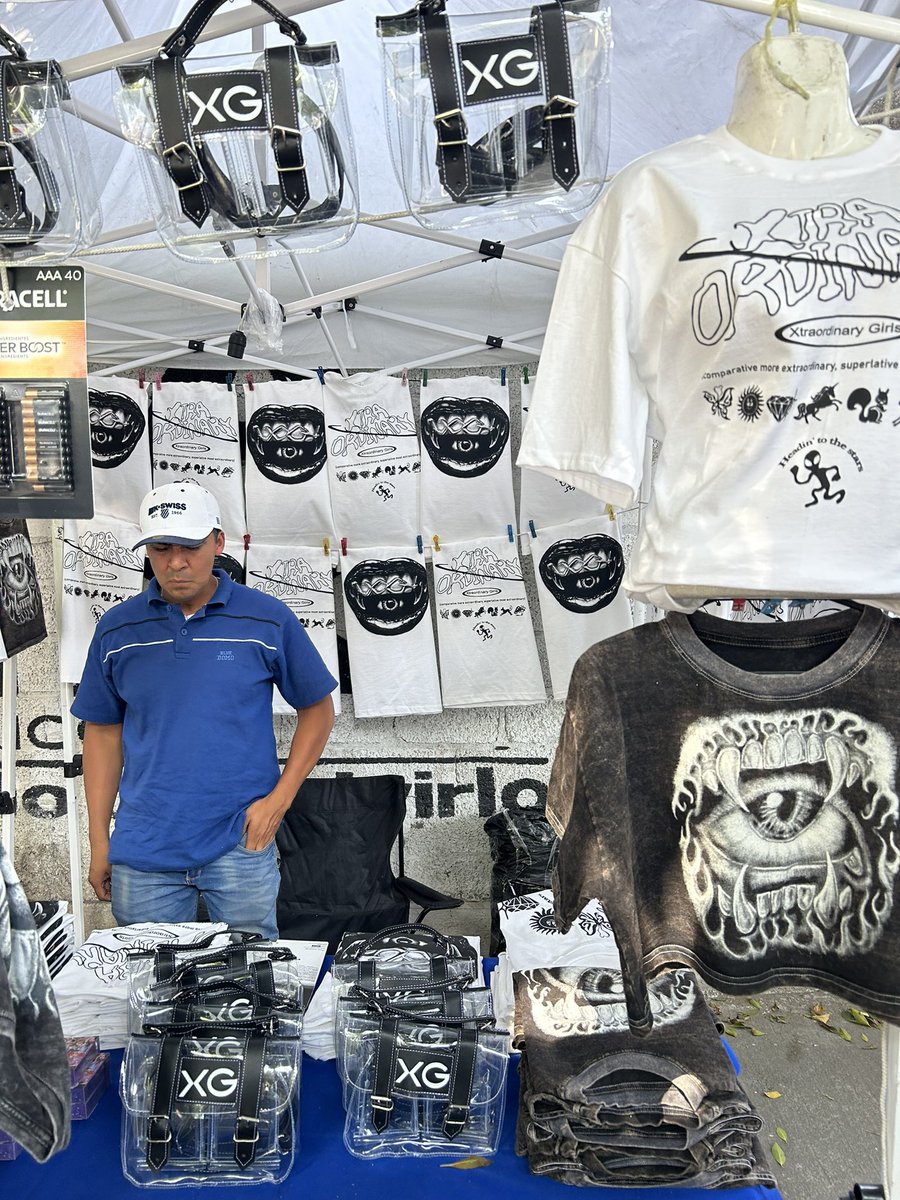 XG_Chart's tweet photo. Sale of unofficial XG products in Mexico

#XG_1stWORLDTOUR_MEXICOCITY
#XG @XGOfficial_ https://t.co/6CmYUmKCKk