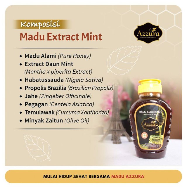 WealthMinddd's tweet photo. Madu Azzura Extract Mint 300gr (Buy 1 Get 1) hanya Rp112.000 (diskon dari Rp160.000)! Dapatkan 2 botol, dengan rasa manis + mint. Periode kedaluwarsa 24 bulan. Klik link untuk beli sekarang sebelum kehabisan!
Beli di sini👉https://t.co/A7R3L03yeS
MaduAzzura #MaduMint #Promo https://t.co/qksiR38Fib