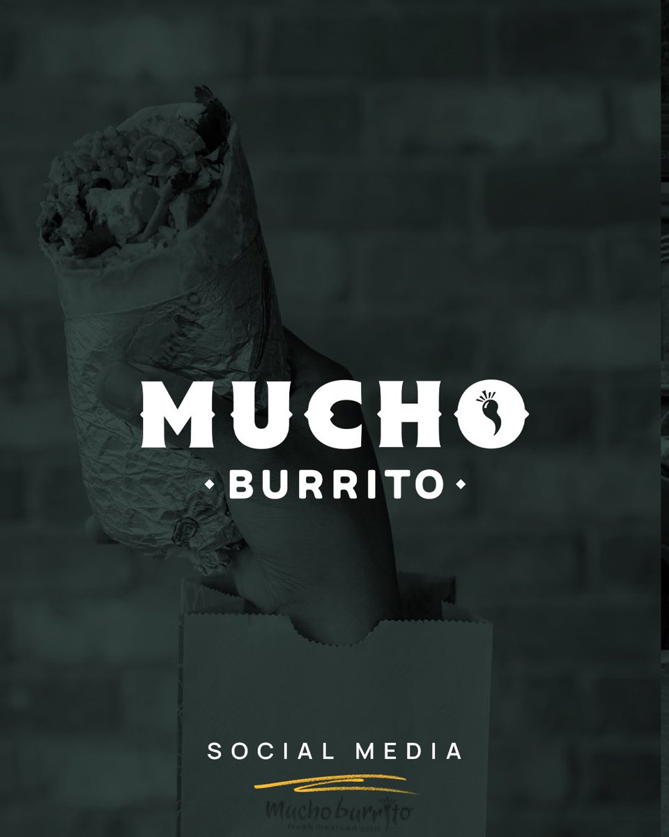 gridbrandsgroup's tweet photo. We built the heat.
We built the hype.

Full-service social for Mucho Burrito — including the Ghost Pepper launch that lit up feeds (and taste buds).

#WeMakeStupid #MuchoBurrito #SocialMediaAgency https://t.co/bJlNkKGz4k