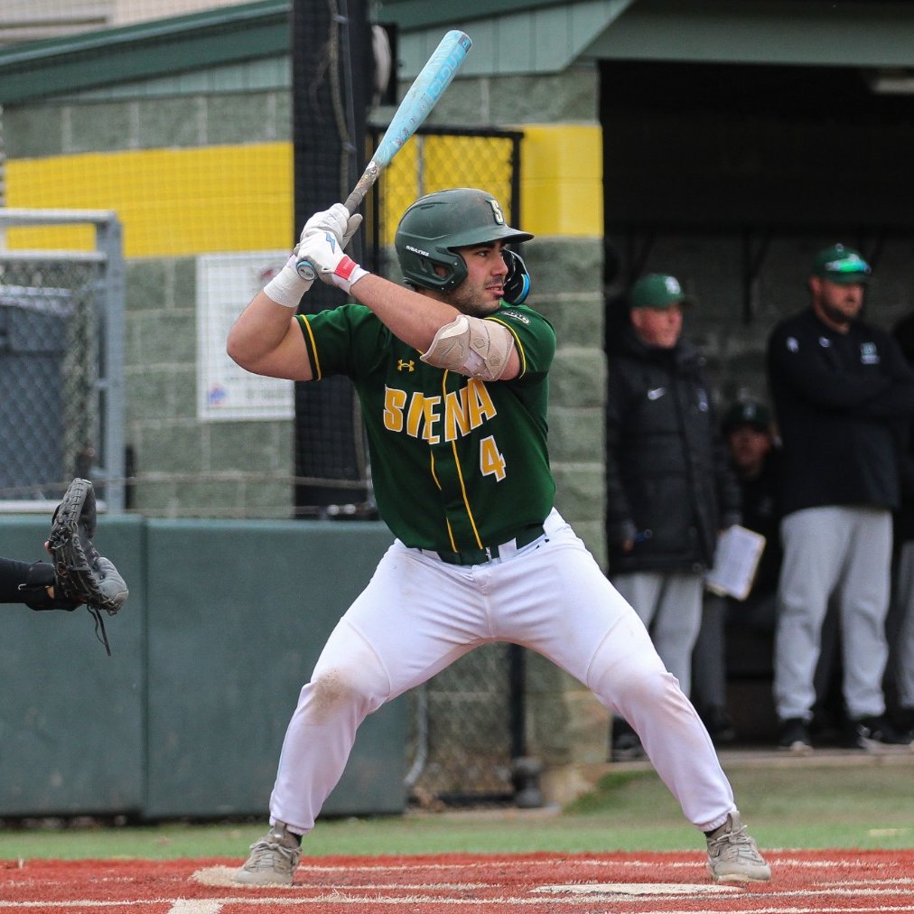 Siena Baseball (@sienabaseball) on Twitter photo Aidan Paradine. Certified slugger.
<a href="/Aidanparadine4/">Aidan Paradine ✟</a> knocks in another for the second straight inning to put us up once again at 4-3 in the sixth
#MarchOn Aidan Paradine. Certified slugger.
<a href="/Aidanparadine4/">Aidan Paradine ✟</a> knocks in another for the second straight inning to put us up once again at 4-3 in the sixth
#MarchOn