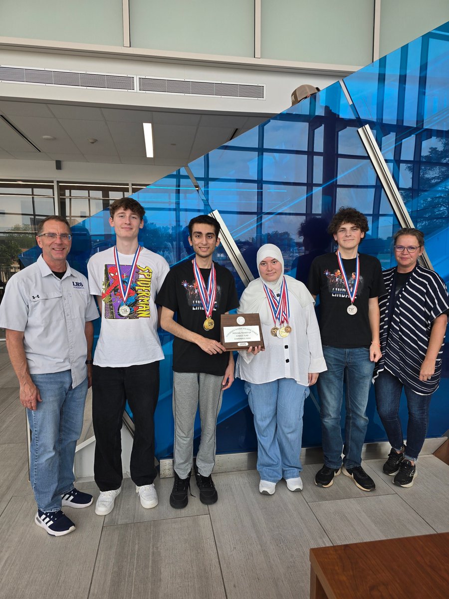 The LHS science team advances to state at the UIL competition today.  Anthony Shoukry is the overall Science Region Champion as well as the Chemistry and Physics Champion. Tasneem Smadi is the Biology Champion and finished third in Chemistry. Congratulations Eagles!