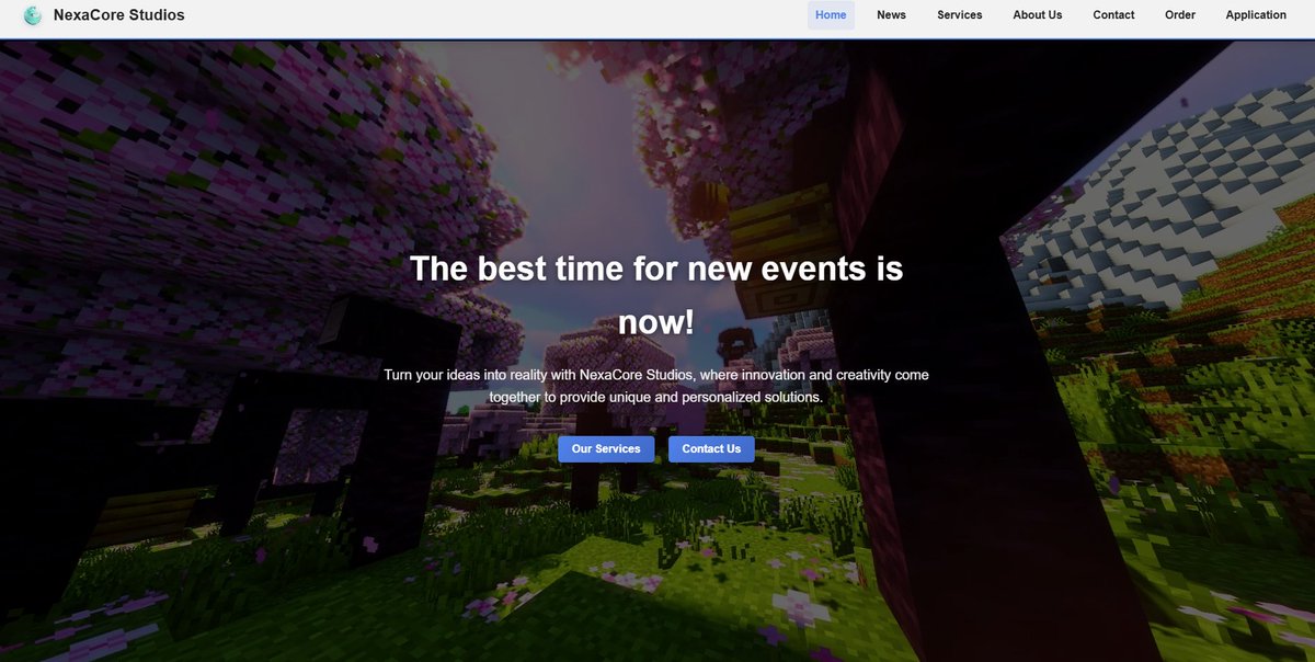 NexaCoreStudios's tweet photo. We're looking for talented builders and 3D modelers

If you're passionate about Minecraft in building or 3D modeling, we'd love to have you on our team.

🔹Discord: https://t.co/gkz3Nni9tX
🌐 Website: https://t.co/IQJ3kRXnSI

#hiring #Minecraft #Builder #Modeling https://t.co/UH6CFledyw