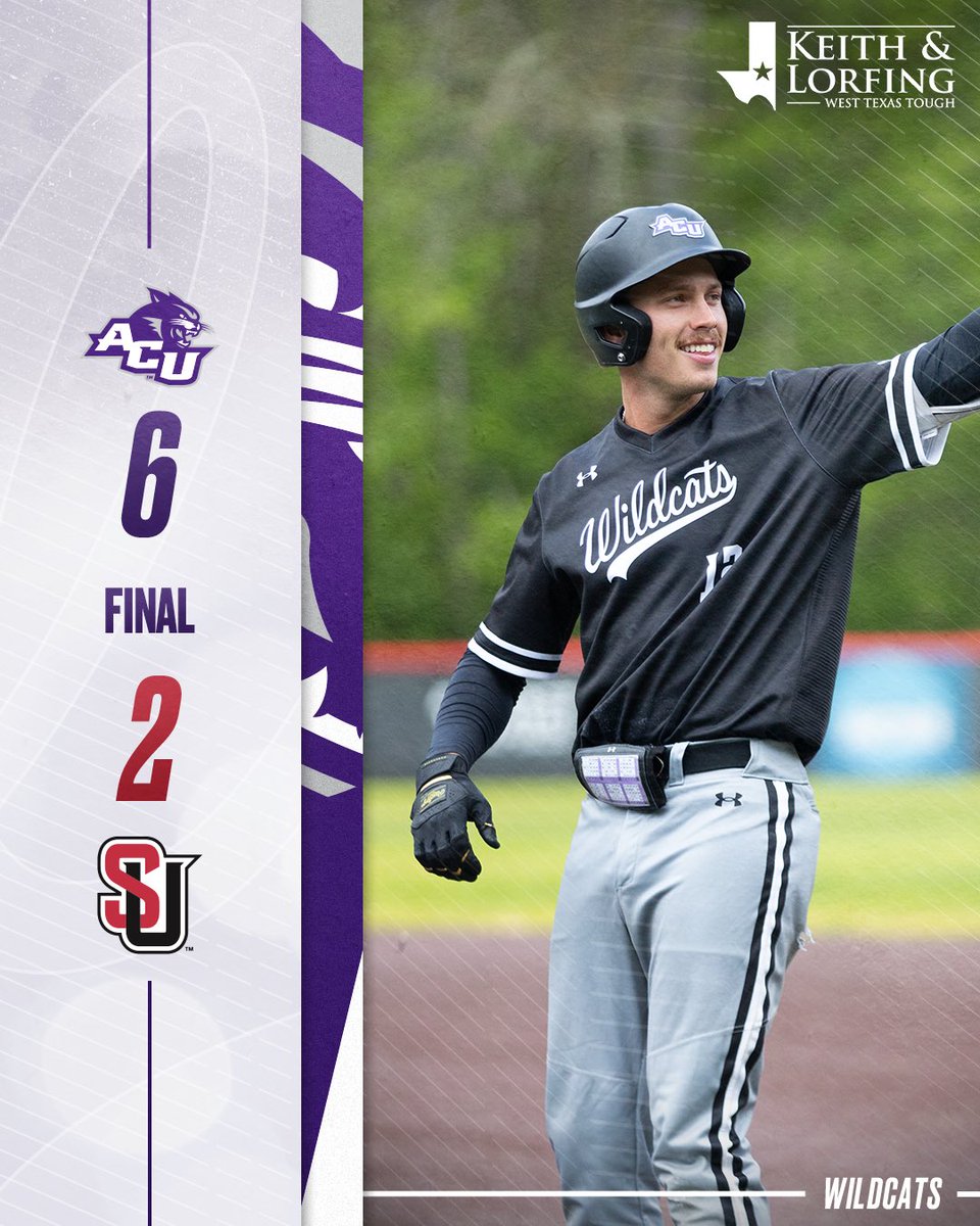 ‼️𝐖𝐈𝐋𝐃𝐂𝐀𝐓𝐒 𝐖𝐈𝐍‼️

With a solo shot from Watkins and the pitching staff holding it down, your Wildcats 𝐒𝐖𝐄𝐄𝐏 the Redhawks‼️🔥

#ATO | #GoWildcats