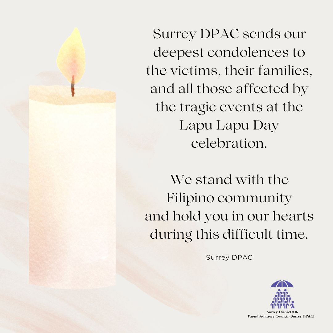 Surrey DPAC tweet media