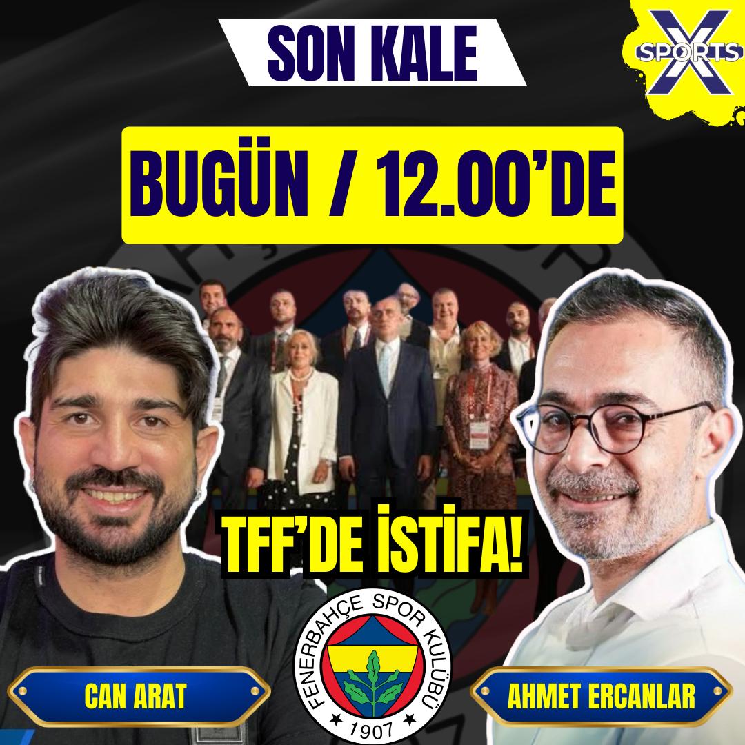 XSports_TV's tweet photo. 🟡🔵🏰 SON KALE, 12.00’DE🔥

🗣️ Tâlha Arslan’ın sunumu, Ahmet Ercanlar ve Can Arat’ın değerli yorumlarıyla 'SON KALE' programı, BUGÜN saat 12.00’de sizlerle buluşuyor🔥

💬 @TalhaArslan_TV
🎙️ @ccanarat &amp; @ahmetercanlar 

🎥🔴 CANLI izlemek için 👇🏻
📺 https://t.co/AFHFYDO9yl https://t.co/KRt6youo9r