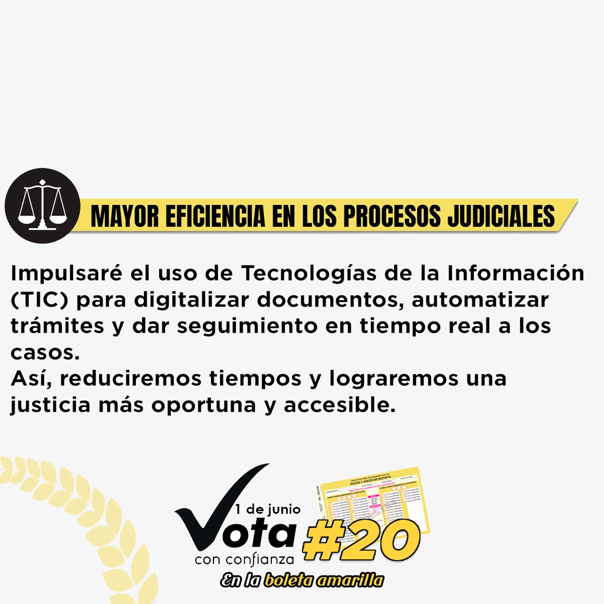 jldnicazo's tweet photo. Soy José Luis Díaz Nicazo, candidato a Juez de Distrito en Materia Mixta del Circuito 2.
Comprometido con una justicia cercana, transparente y basada en la ley.

Conoce mis propuestas.
https://t.co/exsYcQri7n

#JusticiaConCerteza #CompromisoConLaLey https://t.co/CgtUihzTcO