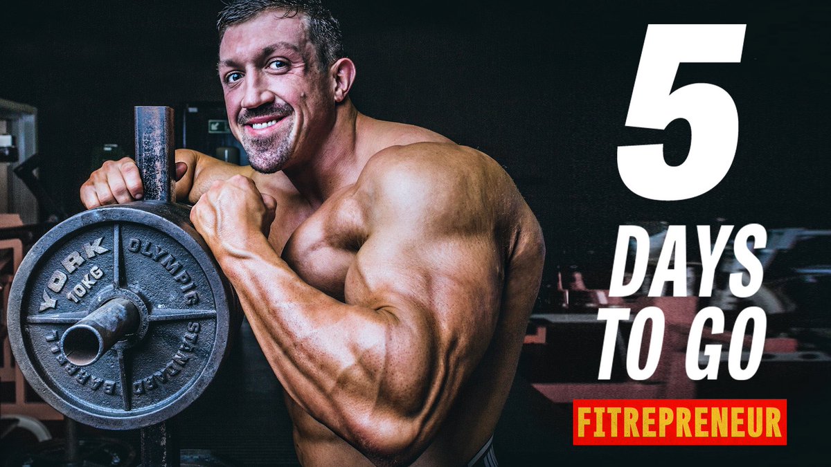 GenerationIron's tweet photo. Only FIVE DAYS left until the release of ‘Fitrepreneur’ on Amazon Prime, Apple TV, and Google Play. Enter the mind of the “Tony Robbins of Fitness” - Phil Graham. On digital this Friday! #philgraham #fitrepreneur #bodybuilding #movie
LEARN MORE: https://t.co/d3yotYZeST https://t.co/3CrIbkEkDl