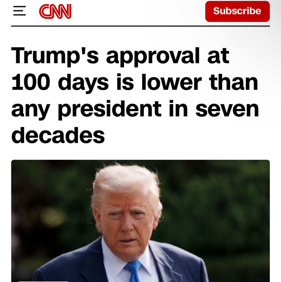 Another thing where Trump breaks a record! 😅