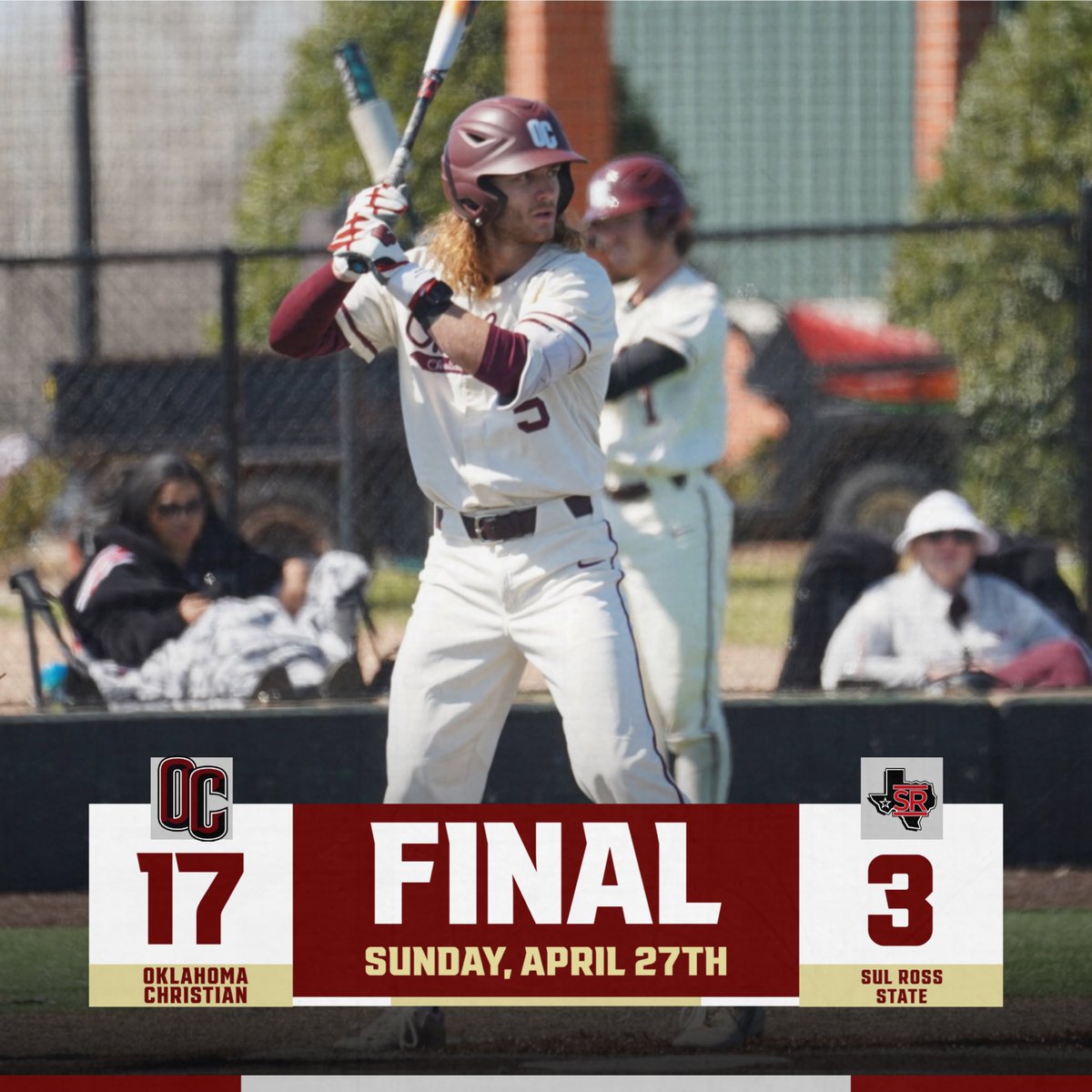 OC Baseball gets the sweep of Sul Ross State in their final series of 2025! #TalonsUp