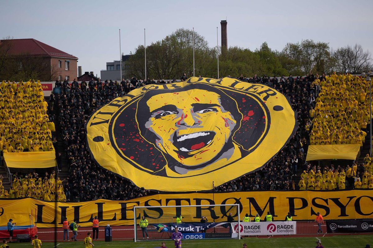 En TIFO for historiebøkene 👏 

Gjerne støtt FuglaTifo med å vippse til 137909 💛🖤