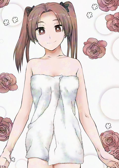 お風呂上りバスタオルは浪漫 