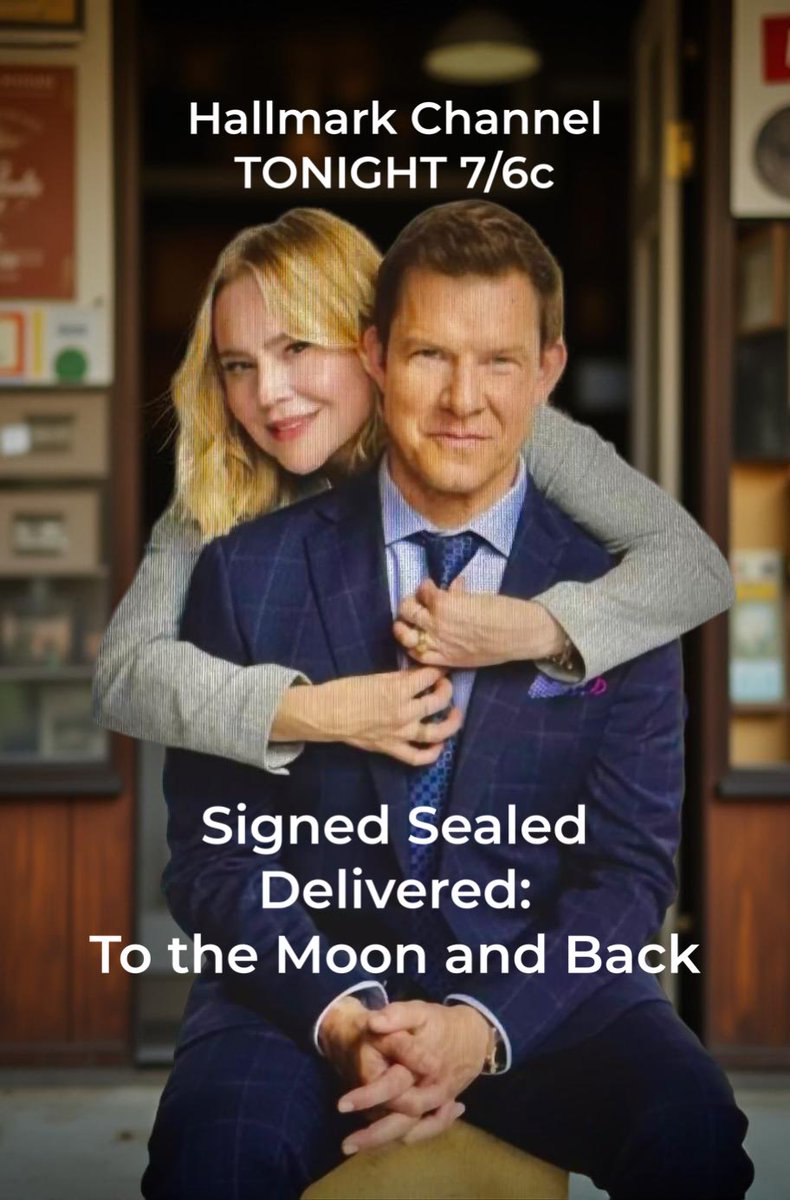 Less than 2 hours! WHO is ready to go TO THE MOON AND BACK on <a href="/hallmarkchannel/">Hallmark Channel</a> ?!?

#SignedSealedDelivered #tothemoonandback #POstables #postablesforever #HallmarkChannel