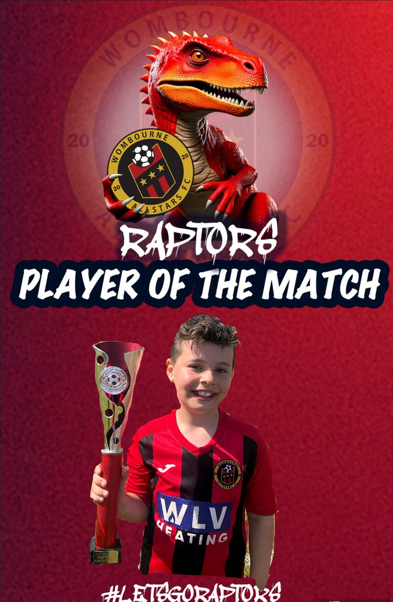 Raptor Ethan was todays player of the Match #ES5