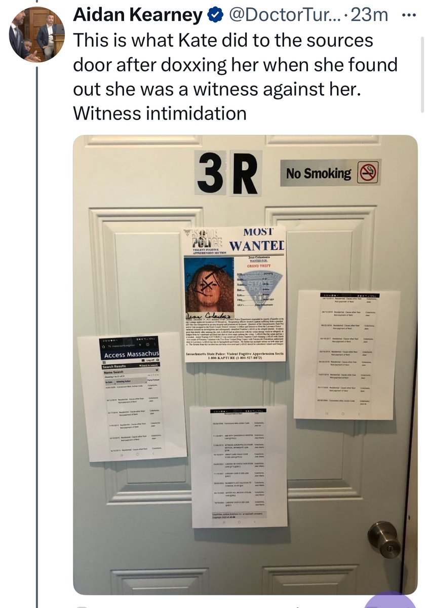 MafiaMasshole's tweet image. They should have picked a day that I was home more, and that's not my handwriting lol but I bet its Jean's.