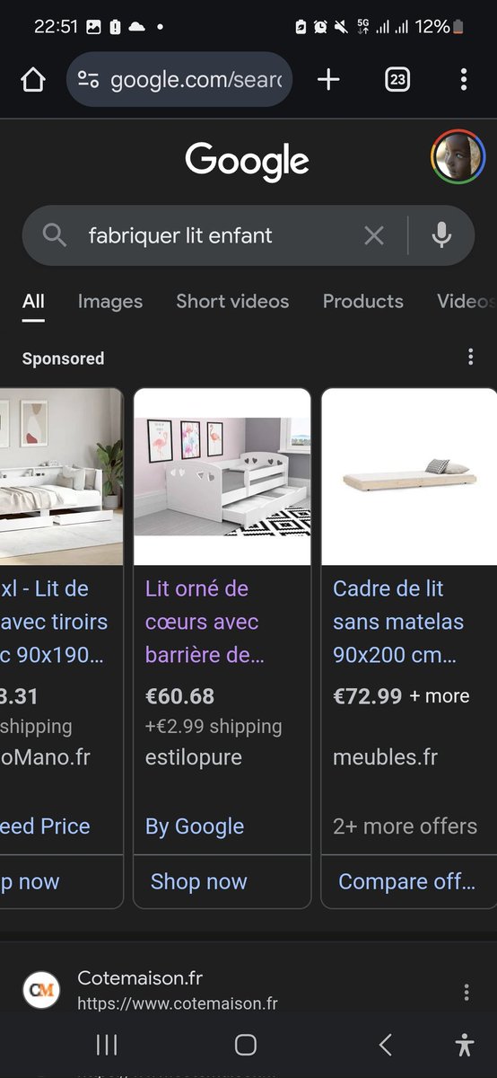 OrEbene's tweet photo. Rester vigilant ! De  faux sites circulent dans les annonces sponsorisées sur @Google .
Ils utilisent des logos connus ( @leclercdrive,  #Maisondumonde...) pour paraître crédibles, mais si vous regardez bien, le lien (URL) n'ont rien avoir avec le logo . https://t.co/bzl8qNXCA1