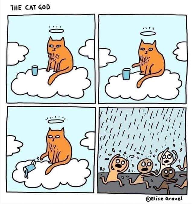 Weather you like it or not.