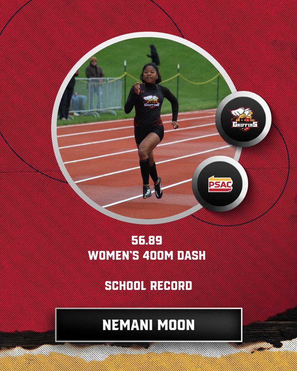 SHUXCTF's tweet image. BIG Weekend from Nemani Moon and Cody Achilles. They both lower their own school records originally set two weeks ago.

Nemani becomes the first woman in SHU history to go under 57 seconds. Both marks are currently #3 in the PSAC