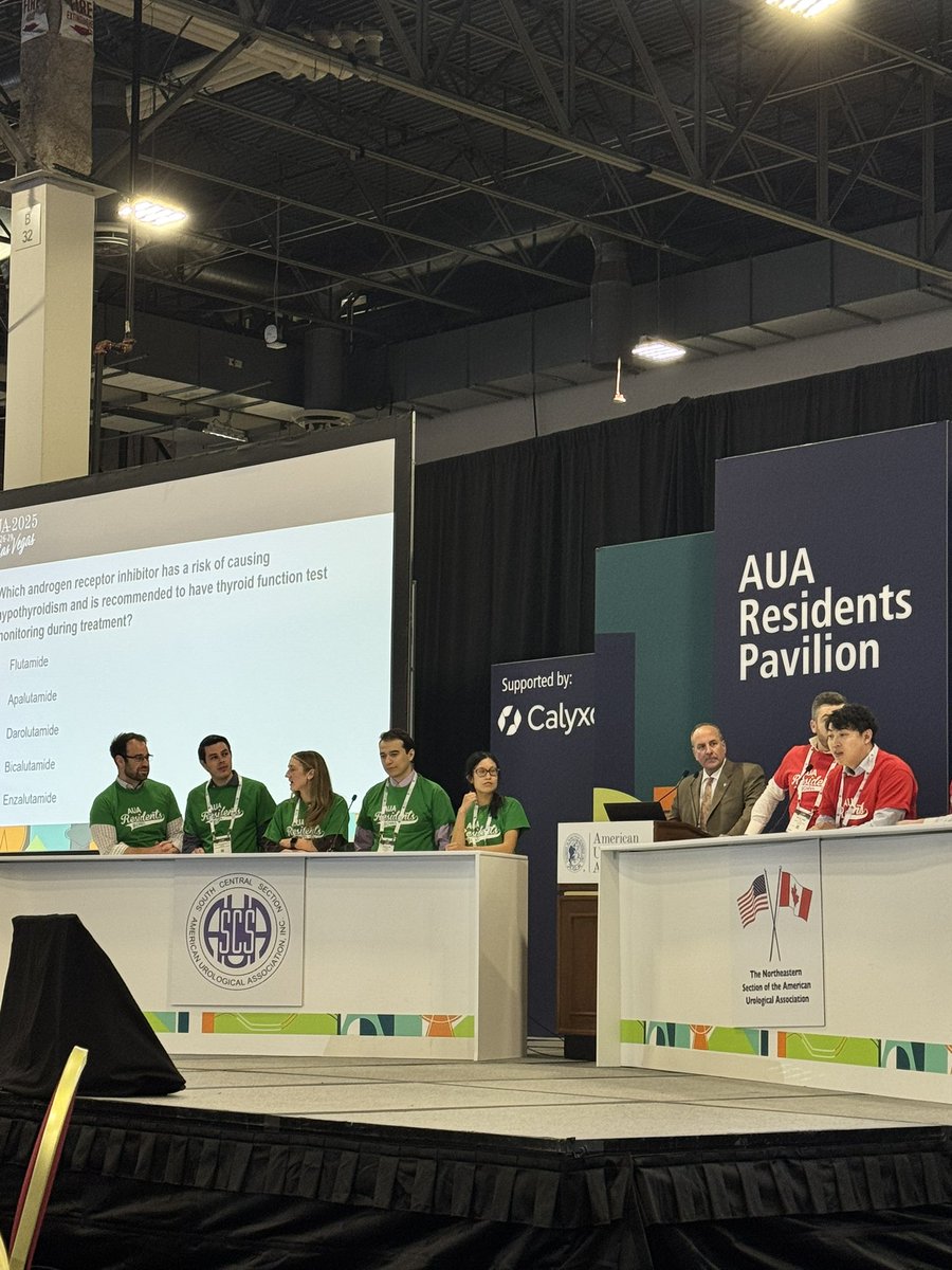 South Central Section defeats The Northeastern Section to move on to tomorrow’s Residents Bowl Finals! 

Stop by the AUA Residents Pavilion tomorrow at 1 p.m. to catch the finals and see who takes home the trophy! 🏆

#AUA25 #Urology