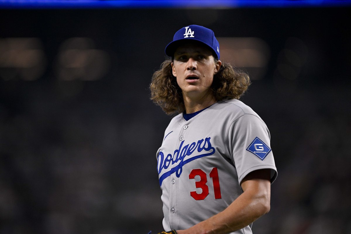 Tyler Glasnow iría a lista de lesionados con Dodgers