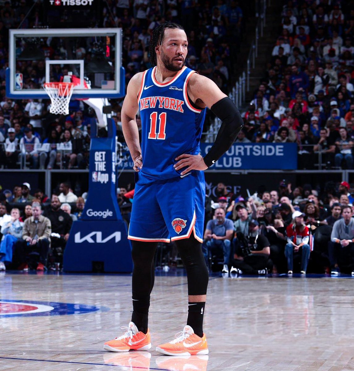 KnicksMuse's tweet photo. Cade Cunningham this playoffs:
- 103 Total Points

Jalen Brunson this playoffs:
- 103 Points (not counting free throws) https://t.co/hTgsUkWIpR
