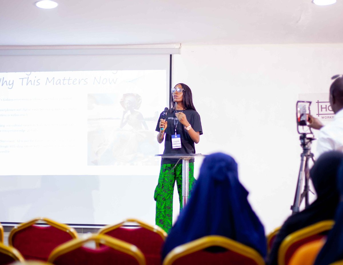 bandolydia21's tweet image. From dreaming in the crowd to speaking on stage — what a journey!
I spoke at Women Techmakers Ilorin @wtmilorin IWD&apos;25 on reimagining fashion with AI.

Grateful for growth, grateful for the platform.
Let&apos;s keep redefining possible!
 
#WTMIlorin #IWD25 #Publicspeaker