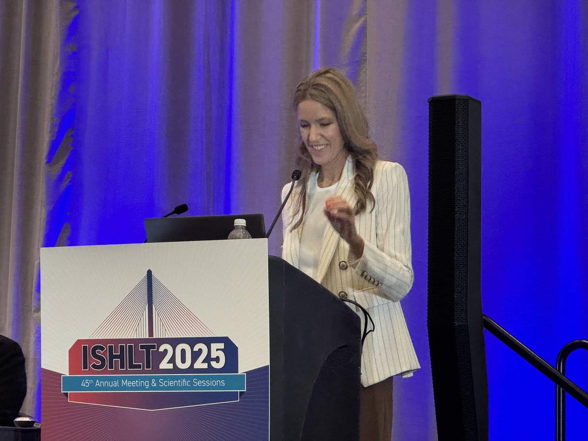 Fascinating presentation by <a href="/rcogswell_umn/">Rebecca Cogswell</a> about the allocation system change of 2018, use of status 1 and exceptions, and what we’ve been doing with them 💫💫💪🏻💪🏻 <a href="/ISHLT/">The ISHLT</a> #ISHLT2025