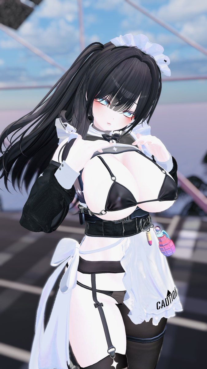 おはよー✨
どこ見てるの...?♡
#VRChat #ILEShop