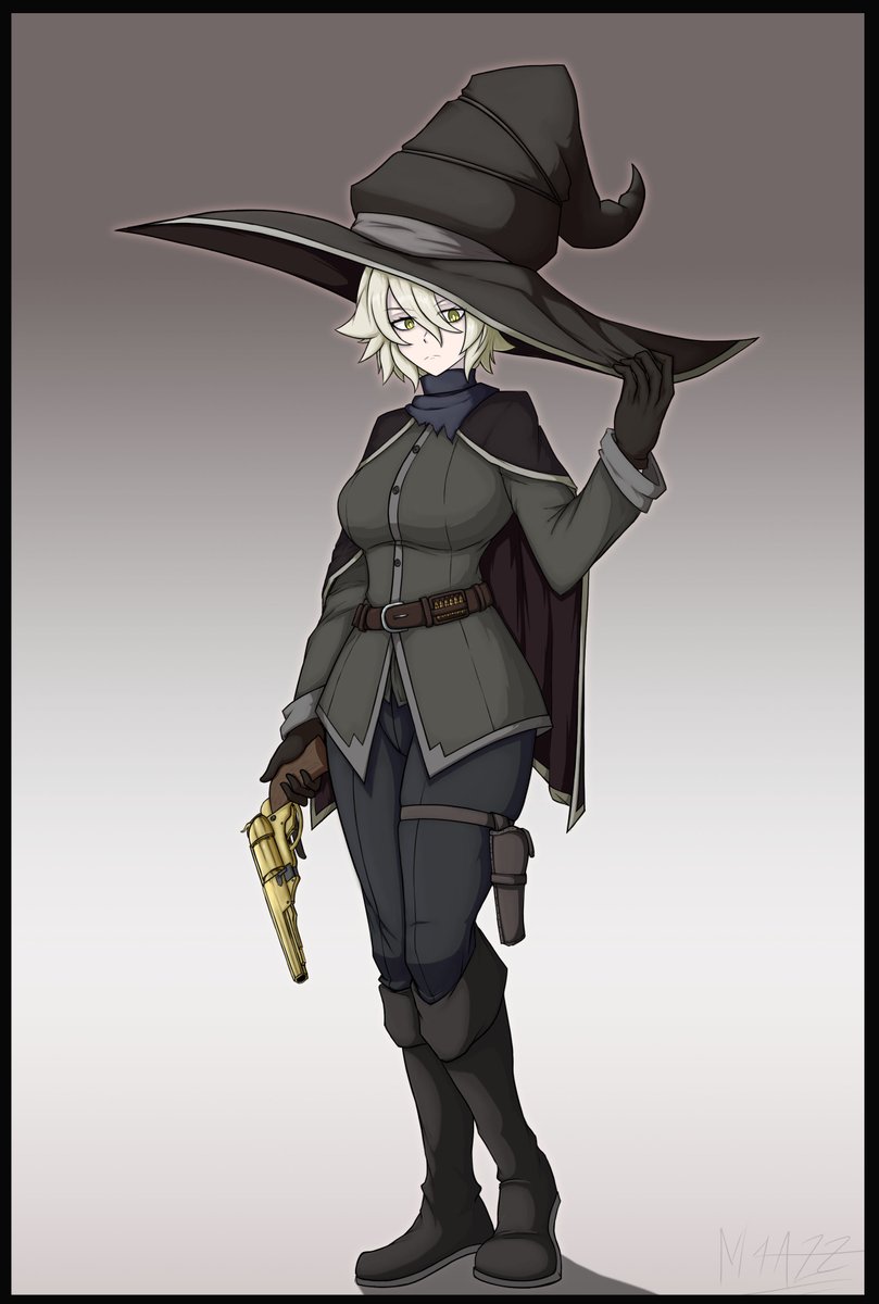 Another Wild West Witch. Not the one I used to draw though, another one this time.