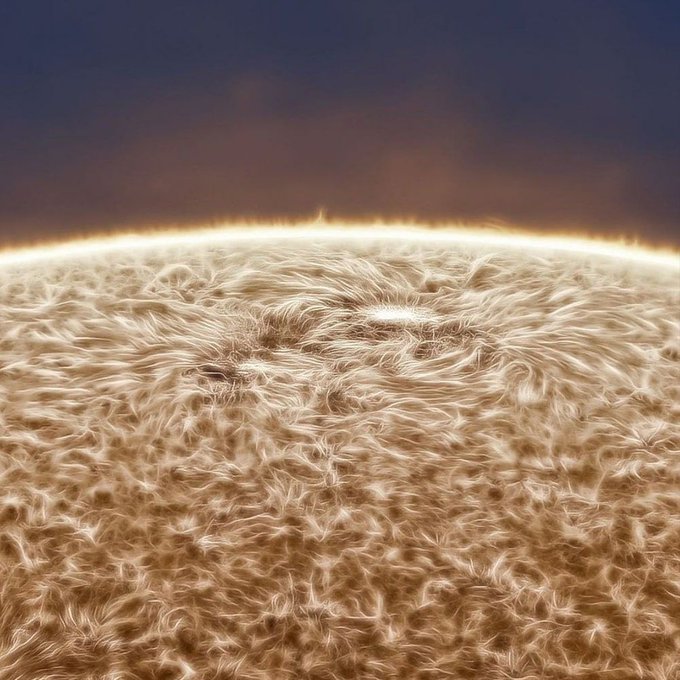 Incredibly detailed image of the Sun