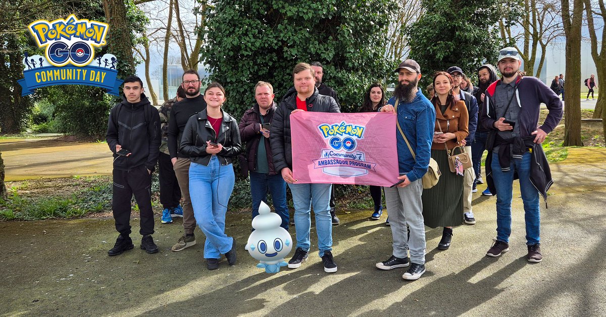 PokemonGoApp's tweet photo. Thanks for sharing your pictures, Trainers! Happy Vanillite #PokemonGOCommunityDay!
📍: Spain, France https://t.co/F43GM28SPR