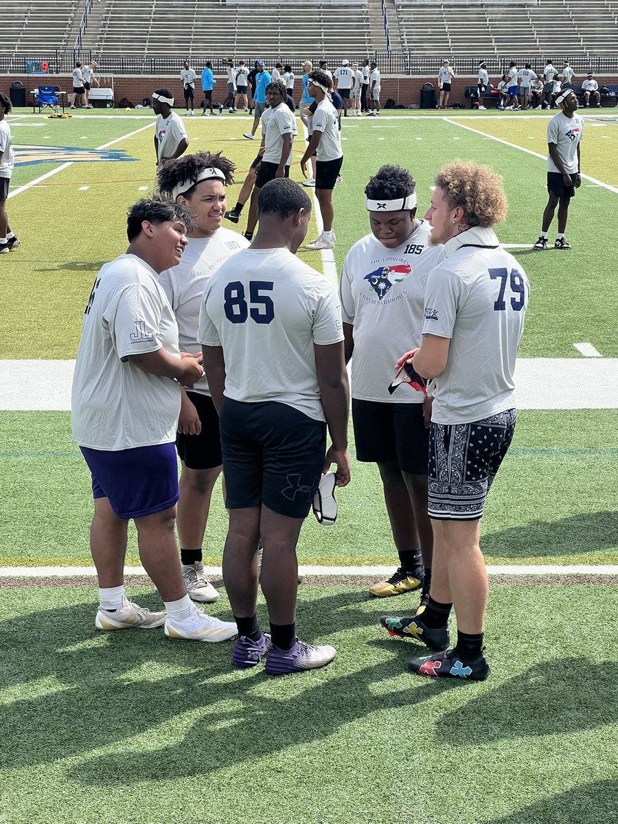 Proud of the way these players performed today <a href="/CoachesCombines/">Carolinas Coaches Combine</a>