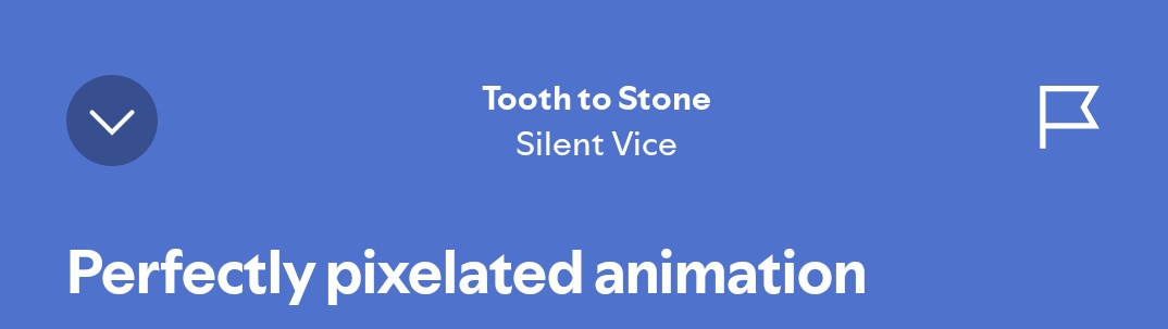 Finally, lyrics that resonate with me