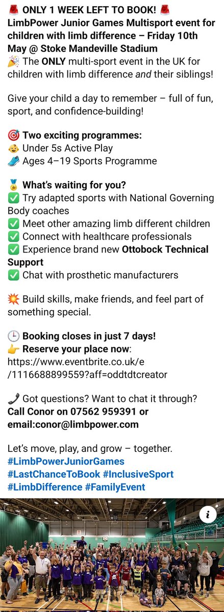 Natalie Chinn- Research Prosthetist tweet media