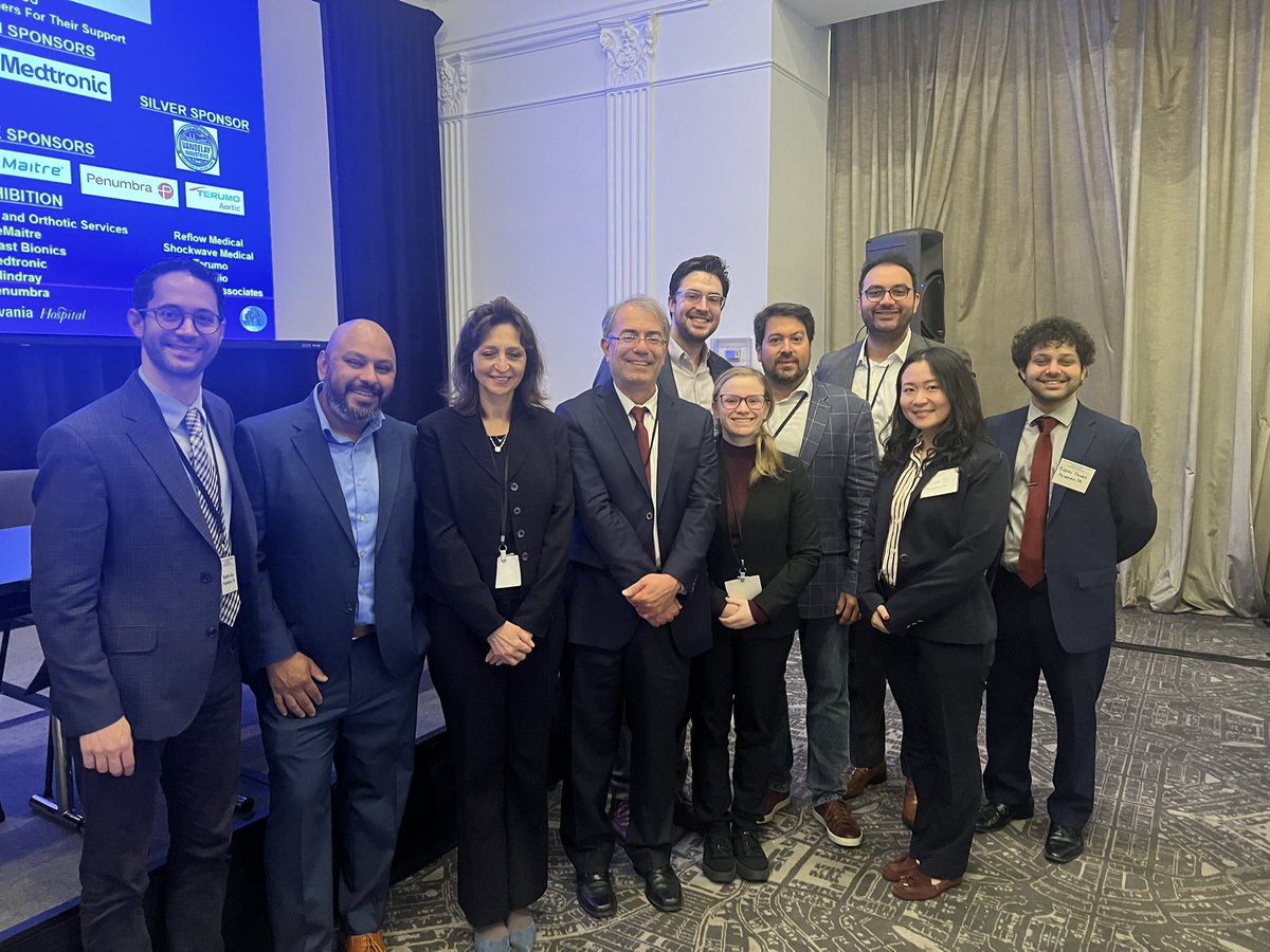 There was no better way to conclude my 2 intern months on vascular surgery! Thank you <a href="/DrBabakAbai/">Babak Abai</a>, <a href="/AruRobbie/">Robbie Aru, M.D.</a>, <a href="/mnooromid/">Michael Nooromid</a>, <a href="/pdimuziomd/">Paul DiMuzio</a>, Dr. Salvatore, <a href="/gaurangjoshimd/">Gaurang Joshi</a>, Alec, and <a href="/JeffVascSurg/">Thomas Jefferson Vascular Surgery</a> for such an educational experience! 

Off to month 3/3 intern night float 😅