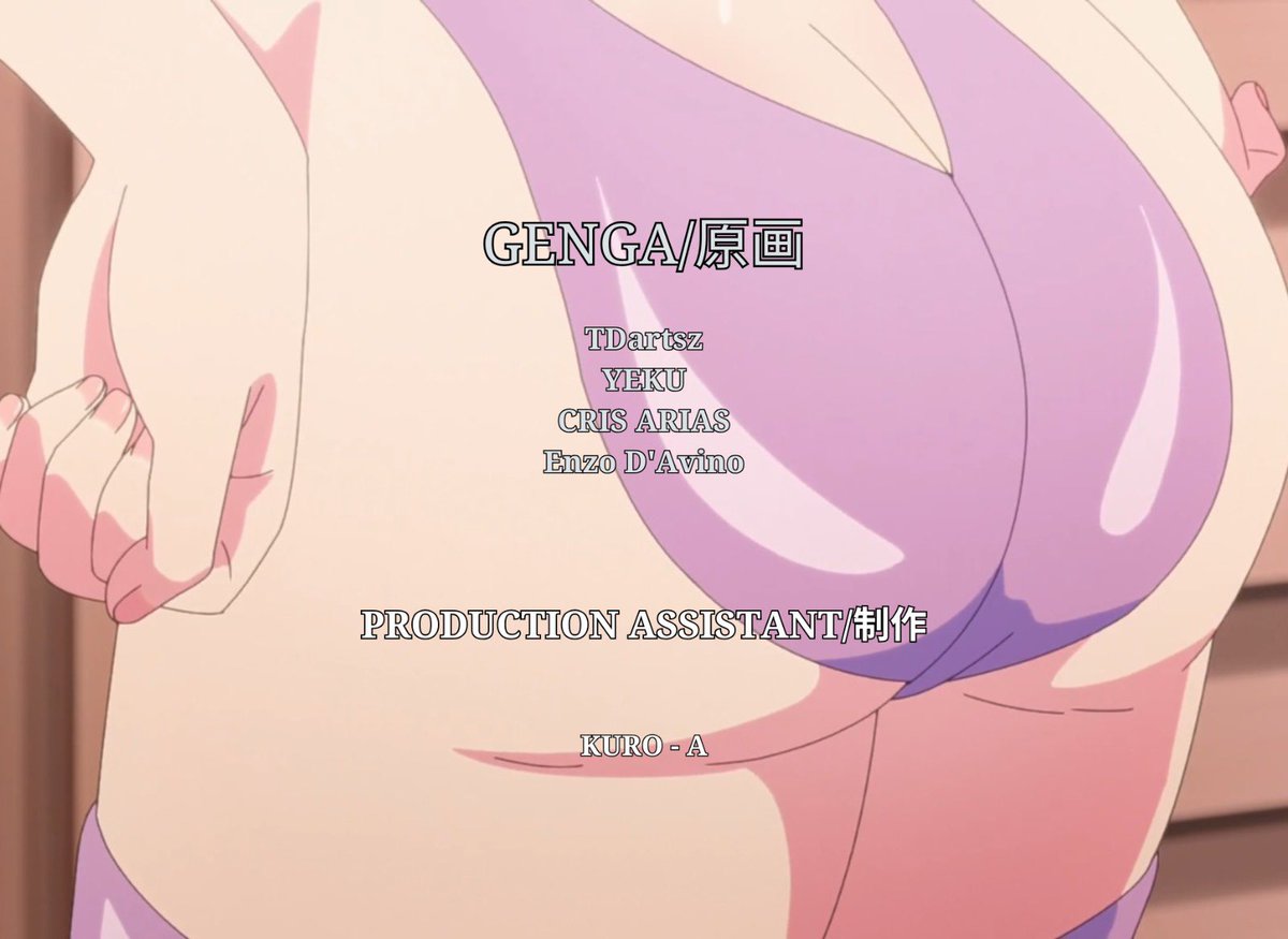DartszART's tweet image. I had the opportunity to work at Kakushite Makina-san episode #4 doing genga work.
Many thanks to @ALSTUDIOOK for giving me this opportunity
I hope you enjoyed it!! 😆