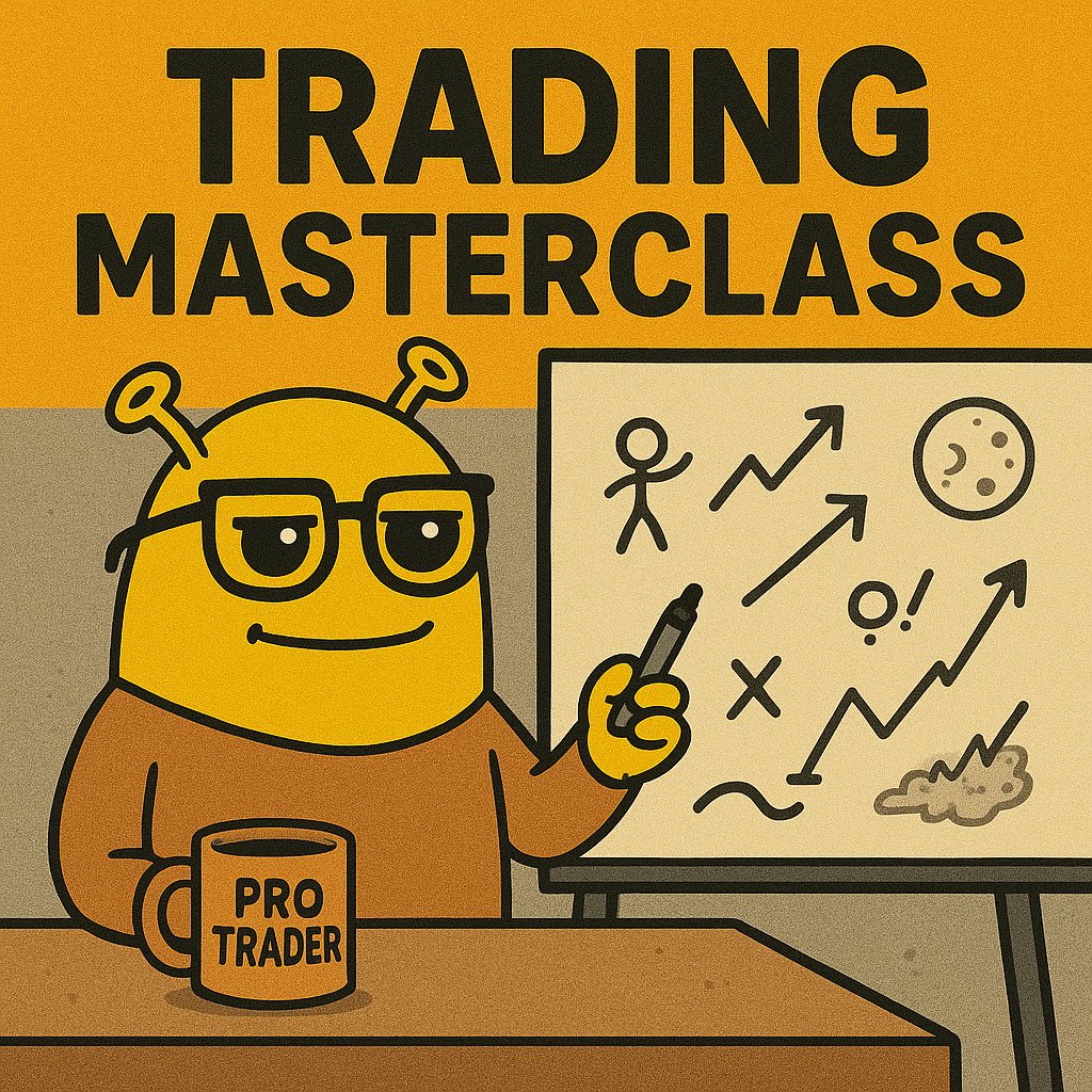 Sned after making $14:

‘New trading course dropping soon. Link in bio.’