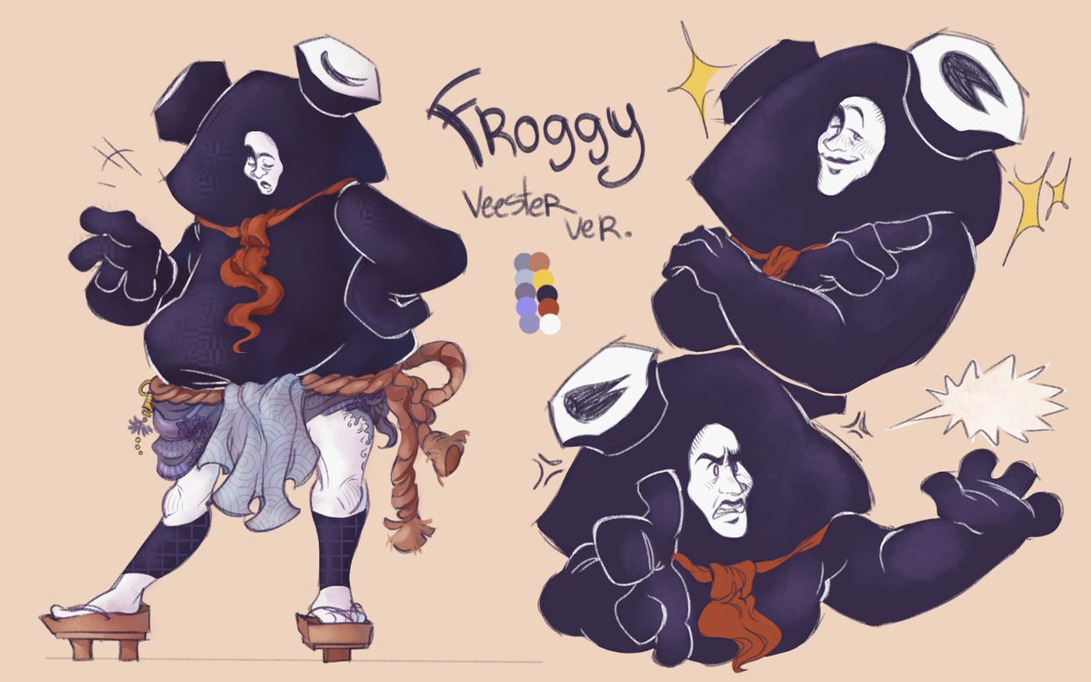 My Froggy designn!! He's extremely pretty n fun to draw n I love him❤❤
#enadreambbq