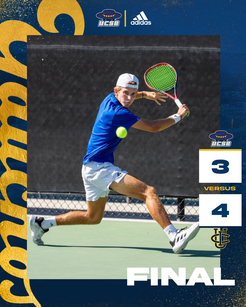 Gauchos fall to UC Irvine in the Big West Championship match. Fought hard to the very end. Proud of this team!

#GoGauchos