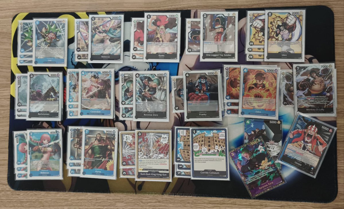 HarrysonBots's tweet image. 5-0 today at Store CS with God Usopp!  I was lucky to avoid Shanks players

✅R1 vs Doffy🎲 (friendly fire 🙁@xbicicletox )
✅R2 vs Doffy
✅R3 vs Smoker RG 🎲(friendly fire again)
✅R4 vs Foxy
✅R5 vs Lucci
#onepiecetcg #optcg @OPtopdecks   @ONEPIECE_tcg_EN @OnePieceTCG_SP