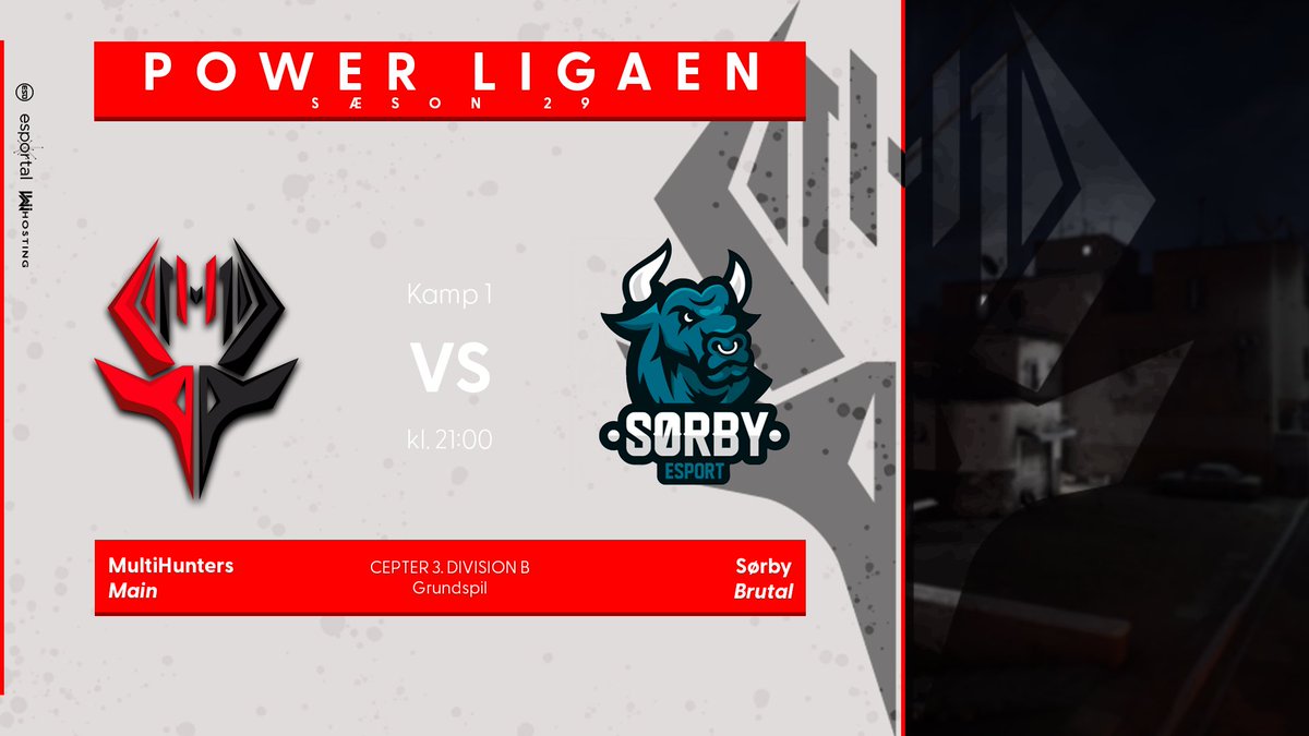 MULTIHUNTERS (@multihunters11) on Twitter photo 🔴Multihunters Main Kampprogram🔴
Så skyder vi sæson 29 af powerligaen igang! Main starter med en kamp i mod Sørby Brutal!🔥
🆚 <a href="/Sorby_Esport/">SØRBY ESPORT</a>
🕓 21:00
GLFH!
🇩🇰<a href="/leth_andersen/">Lethseñor</a>
🇩🇰<a href="/HoijaCS/">Hoijaede</a>
🇩🇰<a href="/Xury_CS/">Xuryy</a>
🇩🇰<a href="/P3sst/">Christian Möller</a>
🇩🇰<a href="/deequecs/">deeque</a> 🔴Multihunters Main Kampprogram🔴
Så skyder vi sæson 29 af powerligaen igang! Main starter med en kamp i mod Sørby Brutal!🔥
🆚 <a href="/Sorby_Esport/">SØRBY ESPORT</a>
🕓 21:00
GLFH!
🇩🇰<a href="/leth_andersen/">Lethseñor</a>
🇩🇰<a href="/HoijaCS/">Hoijaede</a>
🇩🇰<a href="/Xury_CS/">Xuryy</a>
🇩🇰<a href="/P3sst/">Christian Möller</a>
🇩🇰<a href="/deequecs/">deeque</a>