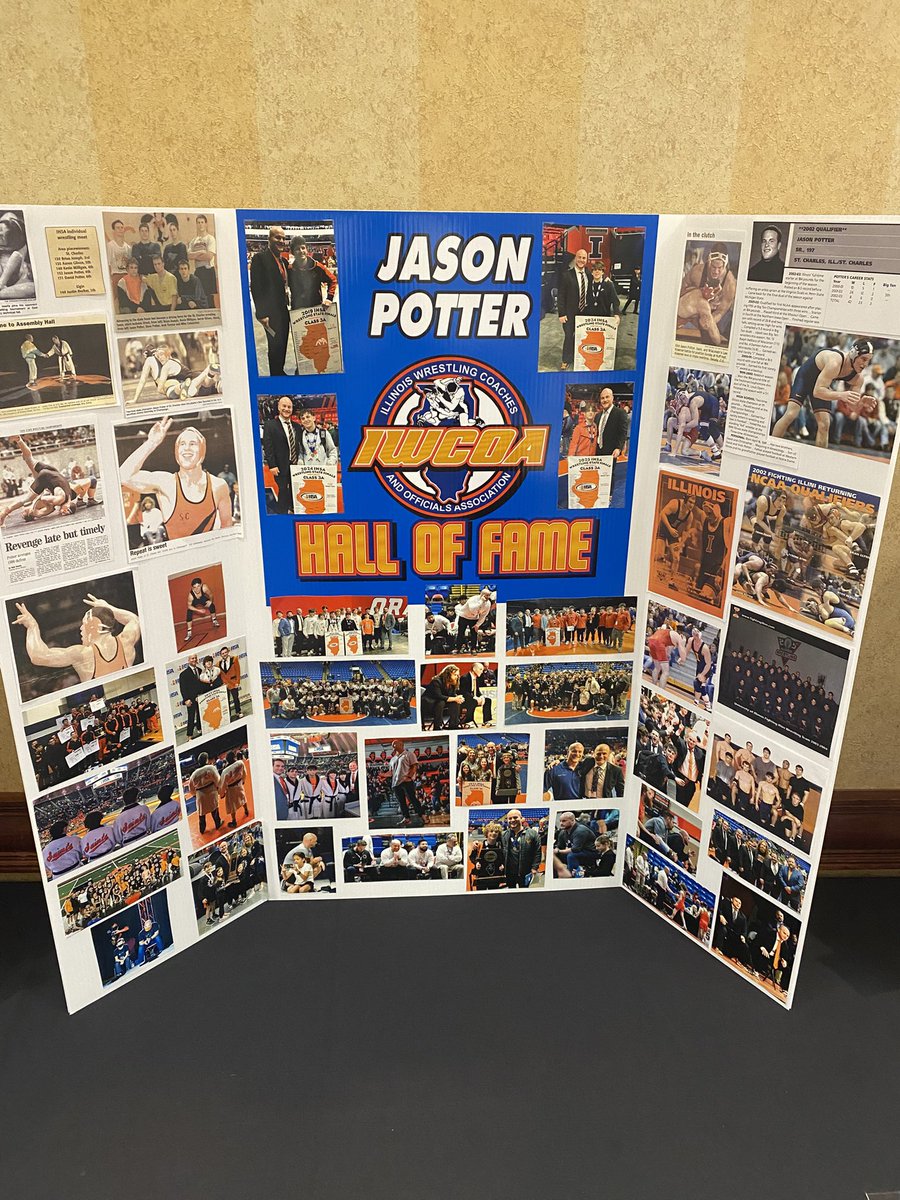 Congrats to our very own head coach Jason Potter on his IWCOA Hall of Fame induction!