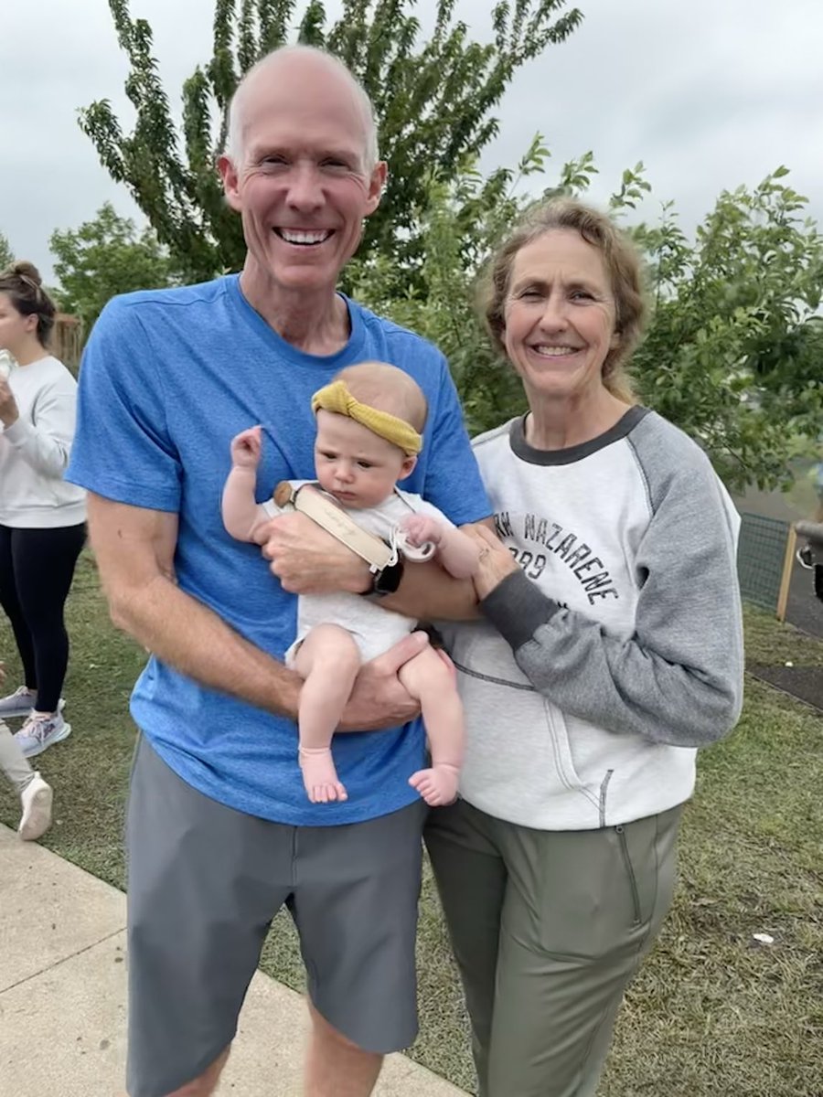 Ran the Quarter Marathon, changed clothes, watched Jacob finish the full marathon, and then got some quality time with our granddaughter Ramsey Mae. What an incredible day! #FamilyFirst