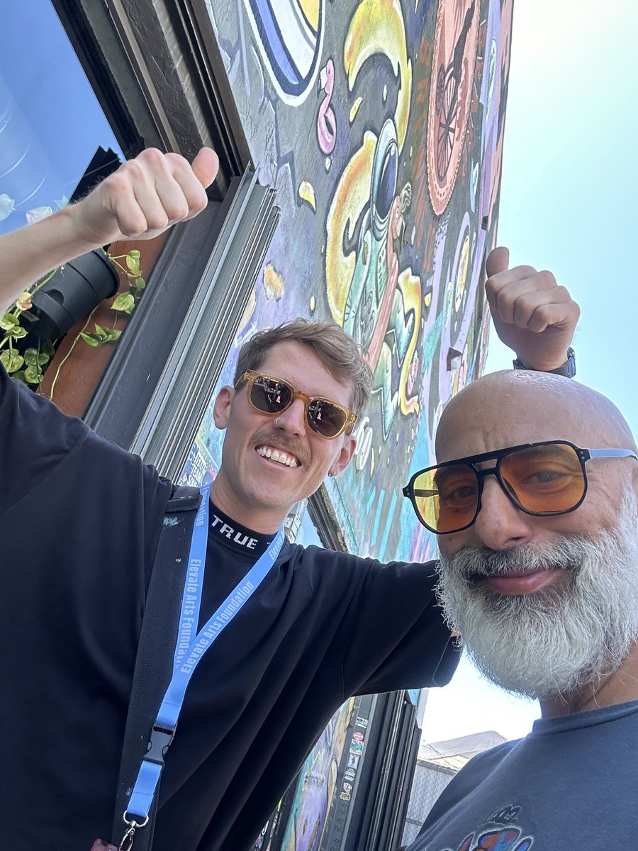 Supporting #elevationfoundation on a Sunday more art and murals <a href="/MDCPS/">Miami-Dade Schools</a> schools <a href="/adamatomiko/">Atomiko</a> at Lincoln Beard Brewery